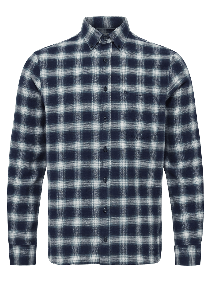 REDGREEN Skjorter 151332515-navy-check_4XL - Bygholm Menswear